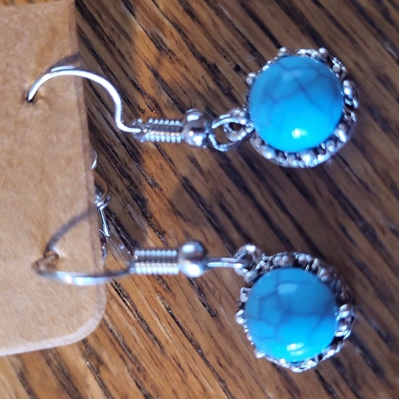 5 FOR $25 Western Style Turquoise Earrings NWT - Picture 2 of 2